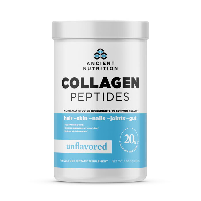 Ancient Nutrition Multi Collagen Peptides Protein Powder, Pure, 9.88 oz.