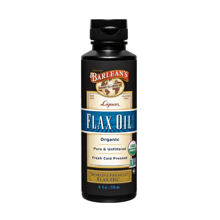 Barleans Flax Seed Oil