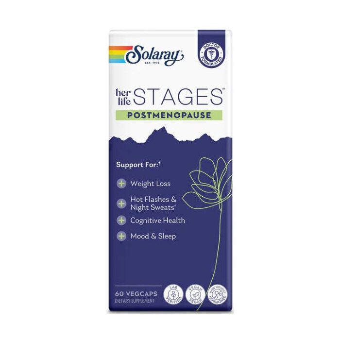 Complément Alimentaire Solaray Millepertuis 230mg - 60 Capsules, Pour Stress & Sommeil (DLUO 08/2025)