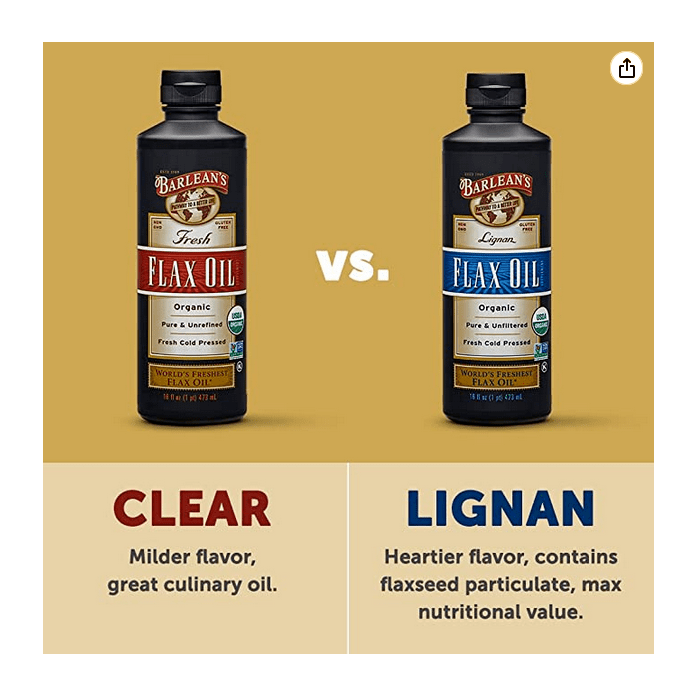 Barleans Flax Seed Oil