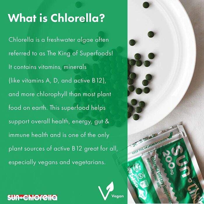 Benefits chlorella Chlorella Benefits: