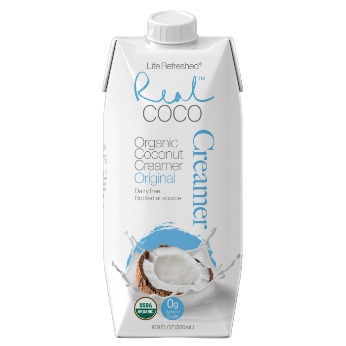 Best Coffee Creamers for Intermittent Fasting: Real Coco Organic Coconut Cream