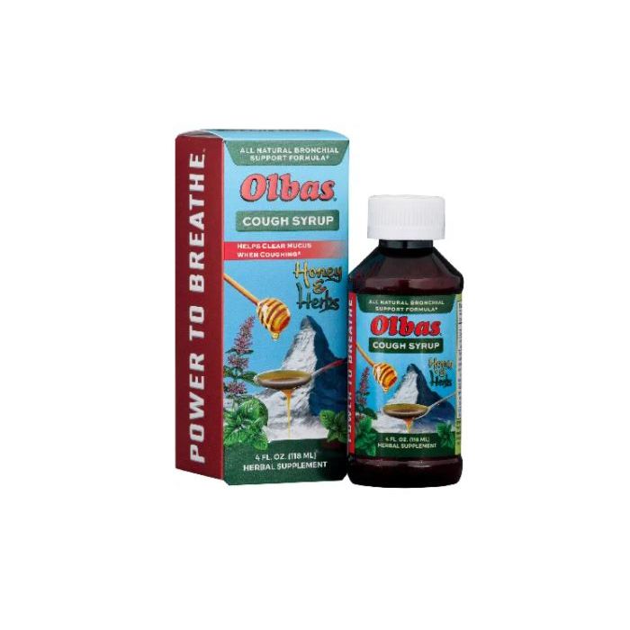 Olbas Herbal Cough Syrup, 4 oz. | Fruitful Yield