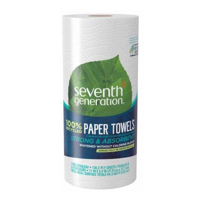 Seventh Generation 100% Recycled Paper Towels, 6 Count