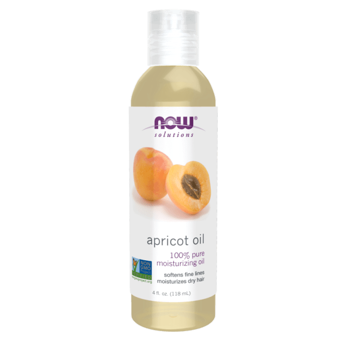 Apricot Kernel Oil, 4 oz., NOW Foods