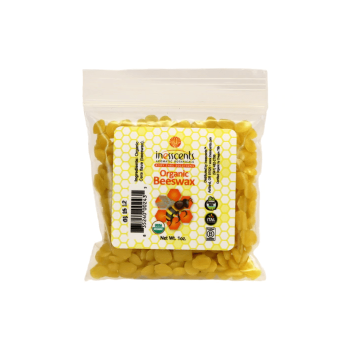 Inesscents Organic Beeswax Pellets, 1 oz.