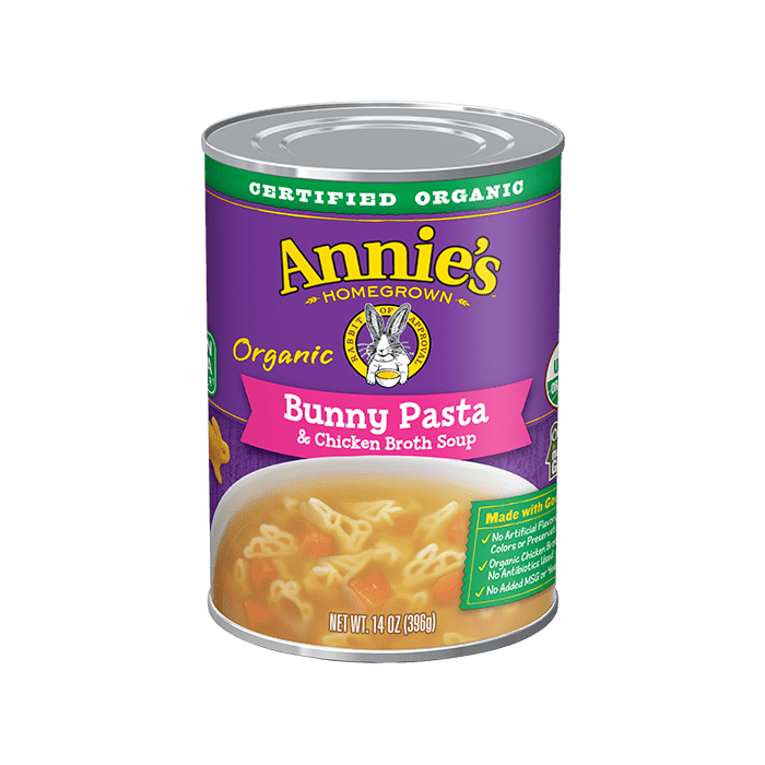 Annie's Organic Bunny Pasta & Chicken Broth Soup, 14 oz