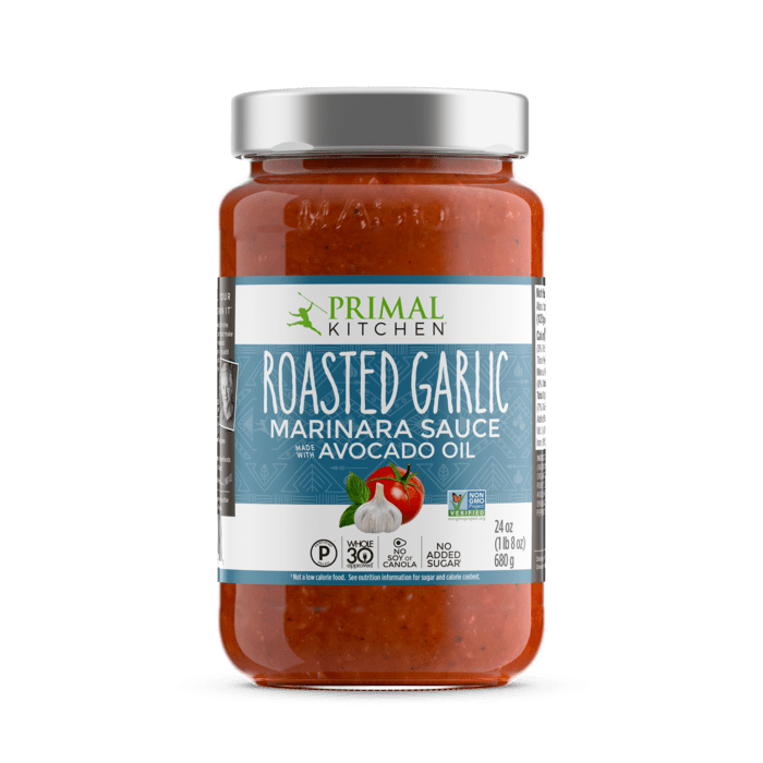 Primal Kitchen Roasted Garlic Marinara Sauce, 24 oz.