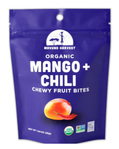 Mavuno Harvest Organic Fruit Bites, Mango & Chili