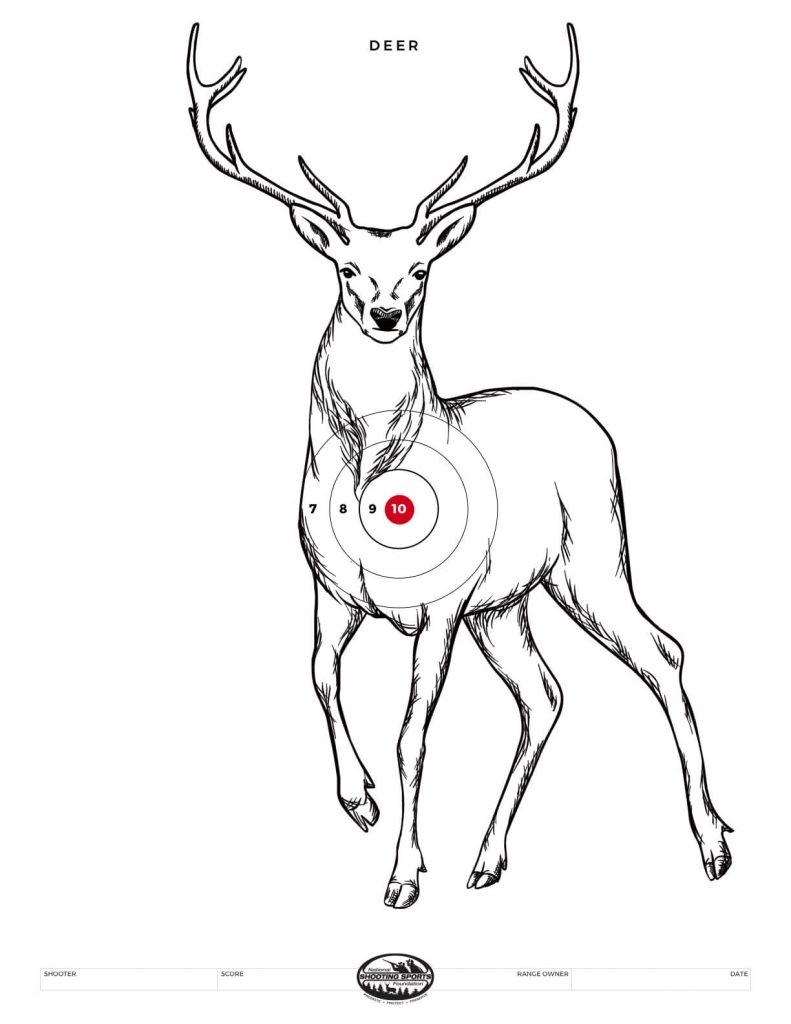 Deer Gun Target