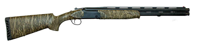 American Tactical: Mossy Oak Turkey Camo edition of the Cavalry over-and-under. Buy it on GunBroker.com