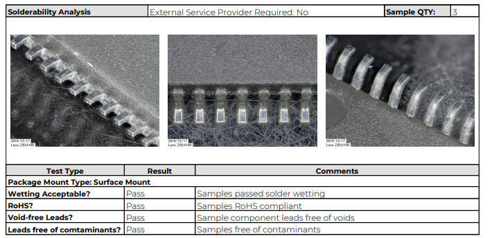 GCAT-Solderability-Sample-Report