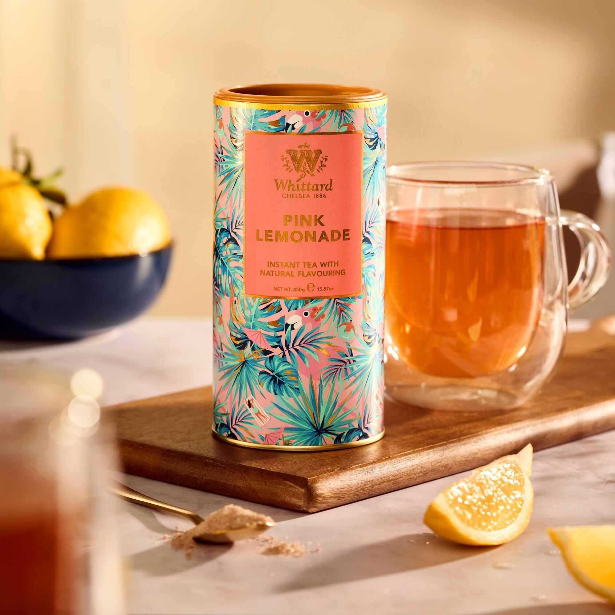 Pink Lemonade Flavour Instant Tea