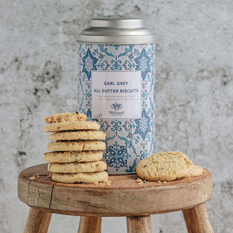 Earl Grey Biscuits and Tin