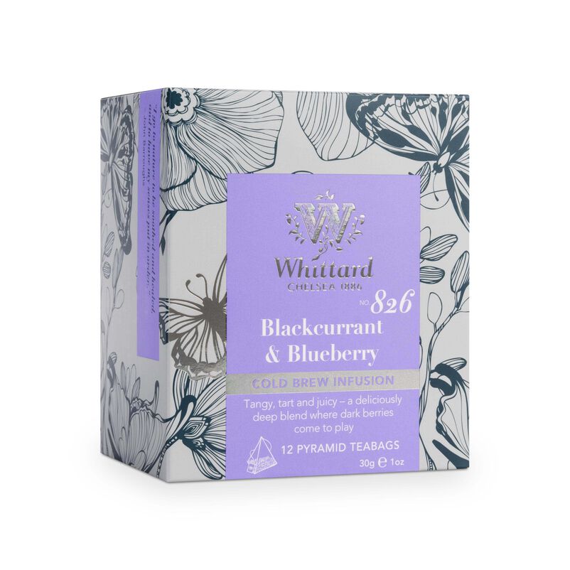 Cold Brew Blackcurrant & Blueberry Teabags Box