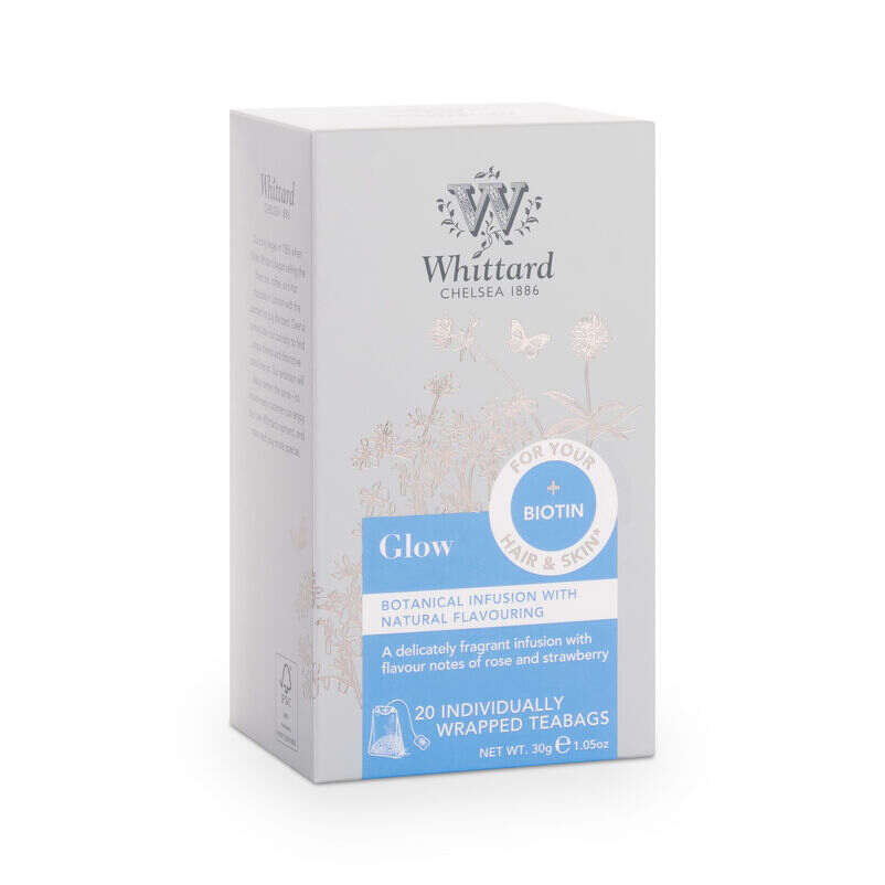 Glow Wellness Tea - Packaging White Background