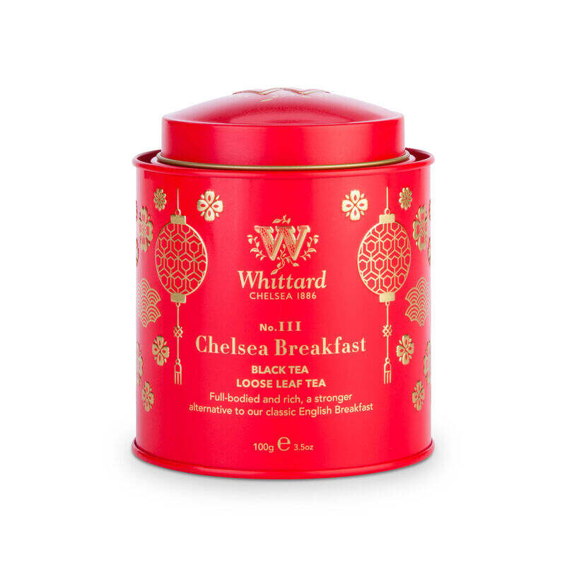 Chinese New Year Chelsea Breakfast Red Caddy 