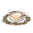 Silver Needle Loose Tea in Teacup