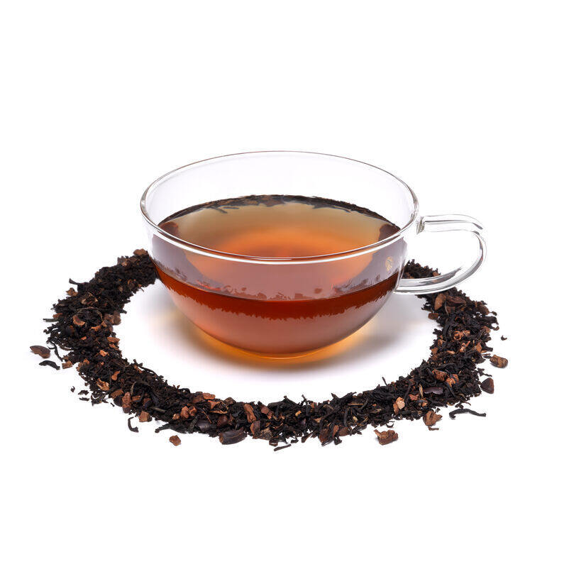 Dark Chocolate Loose Tea in Teacup