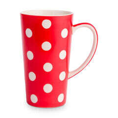 Florence Pillar Box Red Latte Mug