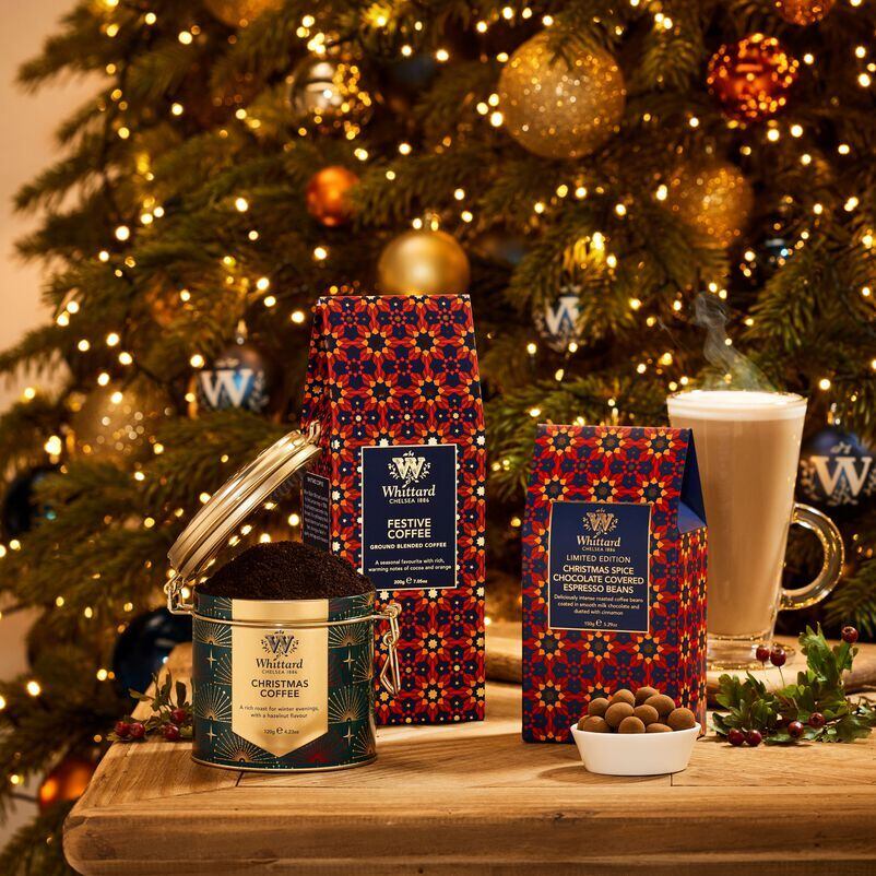 Festive Coffee Pouch with coffee collection 