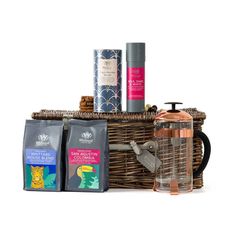 The Coffee Hamper with Triple Chocolate Biscuits