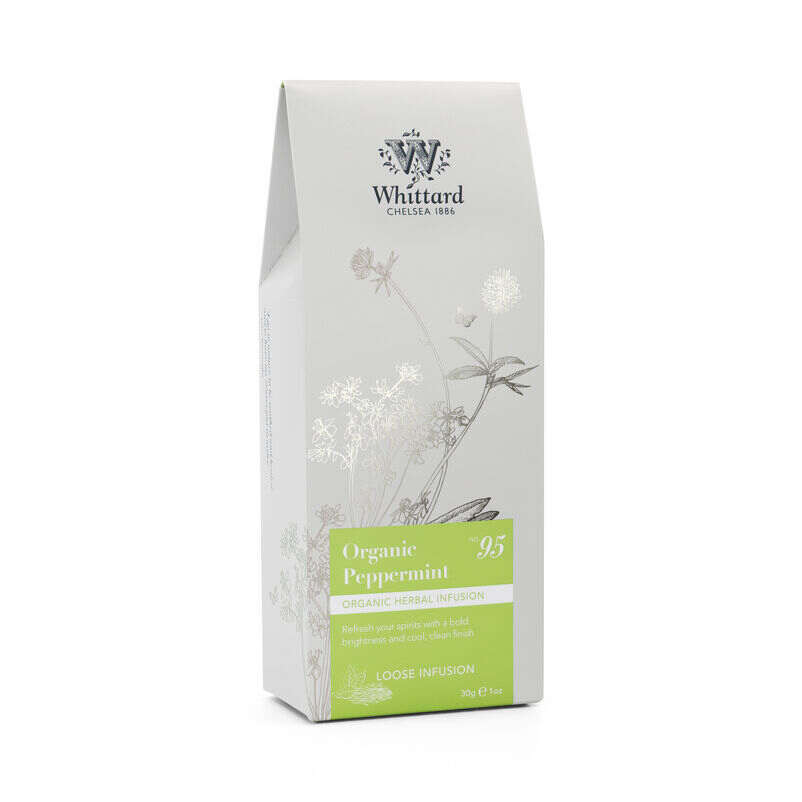 Organic Peppermint Loose Infusion Pouch