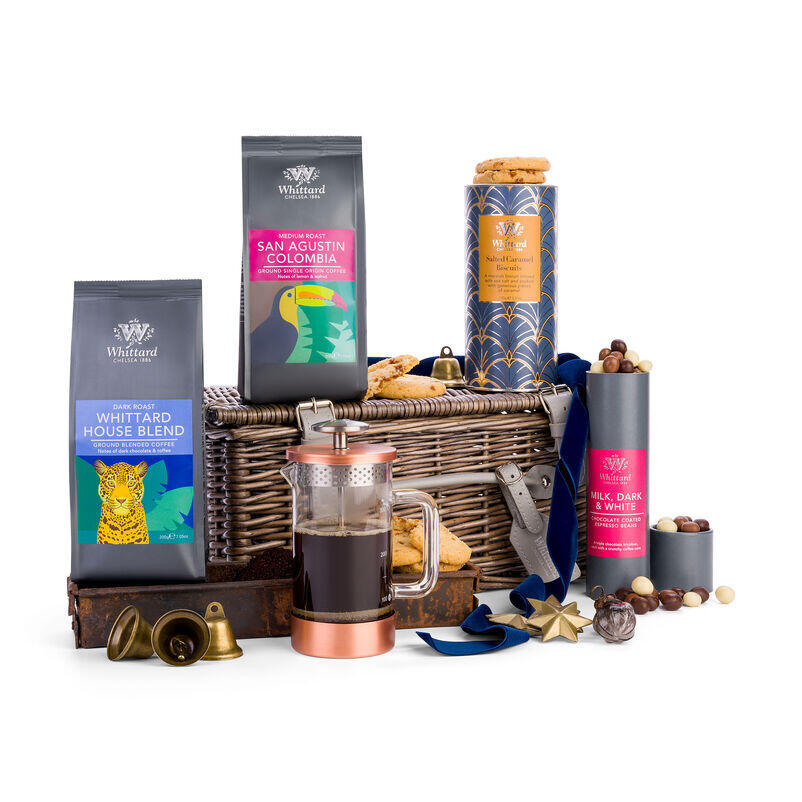 The Coffee Hamper with christmas decoration