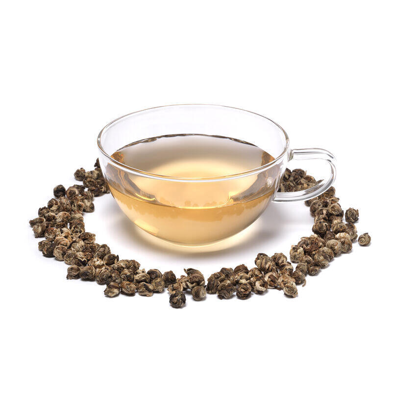 Jasmine Dragon Peals Tea in Teacup