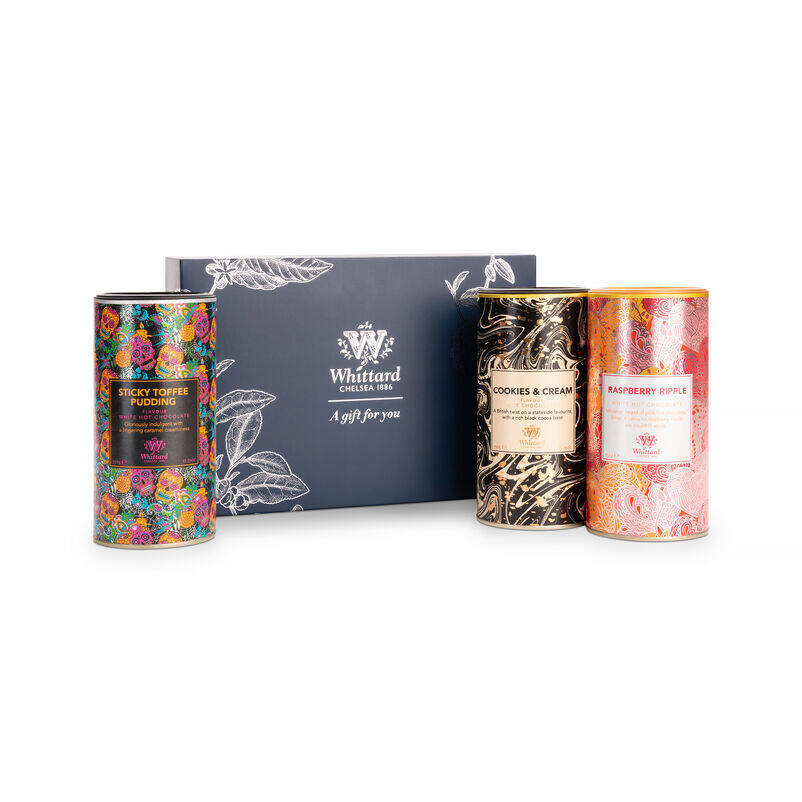3 x Limited Edition Hot Chocolates with a gift box 