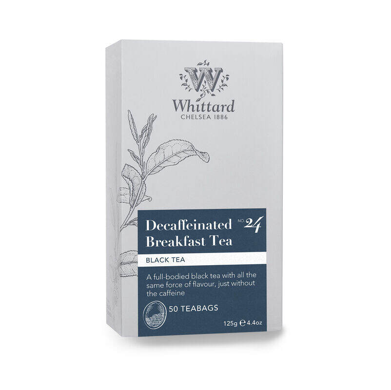 Decaffeinated English Breakfast Tea box