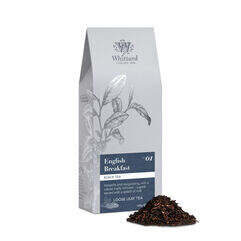 English Breakfast Loose Tea Pouch with tea