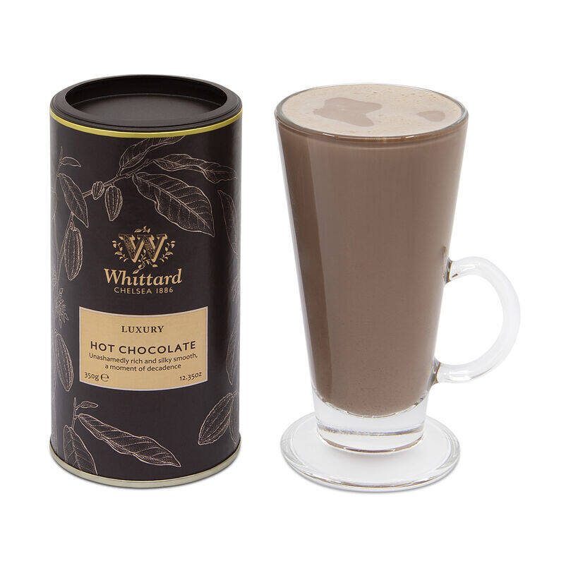 Luxury Hot Chocolate in a SoHo Glass