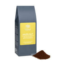hazelnut coffee, flavoured coffee, coffee flavours, hazelnut flavour. ground coffee, latte, espresso. flavour