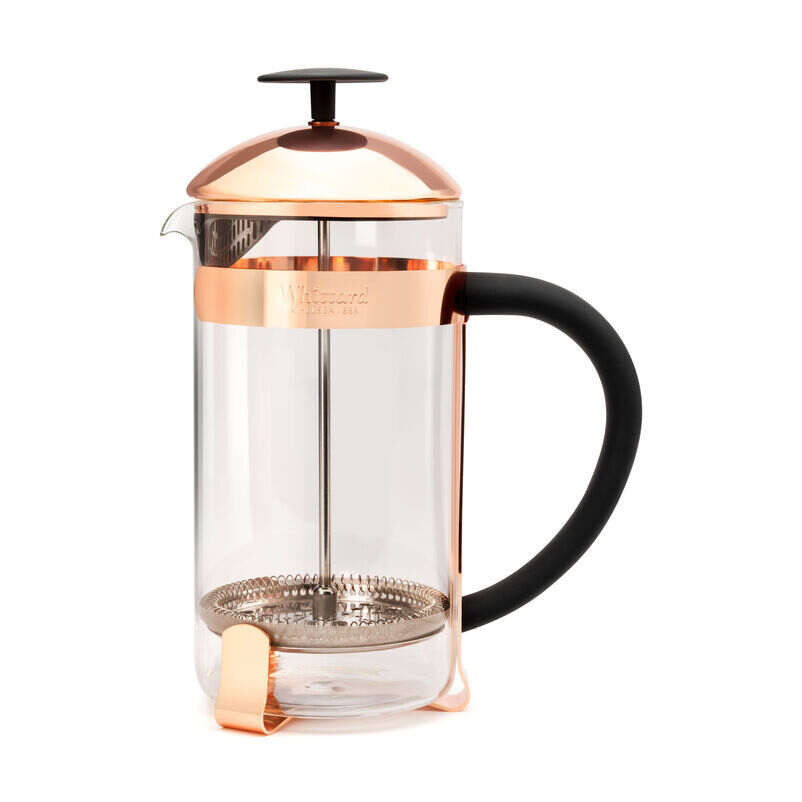Whittard Copper 8-Cup Cafetière