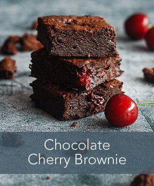 Chocolate Cherry Brownie