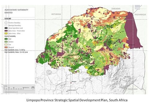 digital slide of spatial development plan