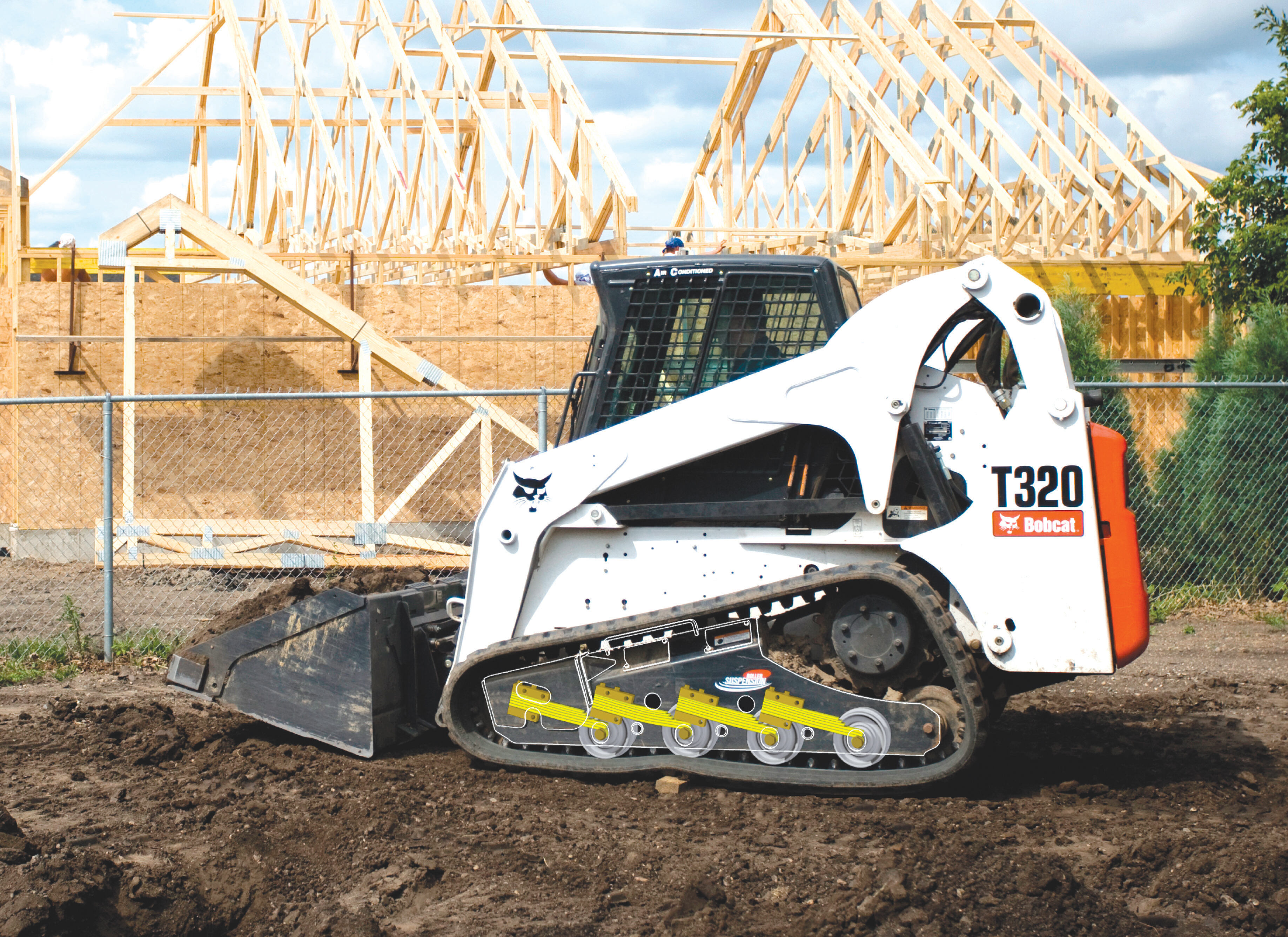 Bobcat T190 Skid Steer With Tracks