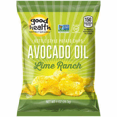 Good Health Kettle Style Potato Chips Avocado Oil Sea Salt 1 oz