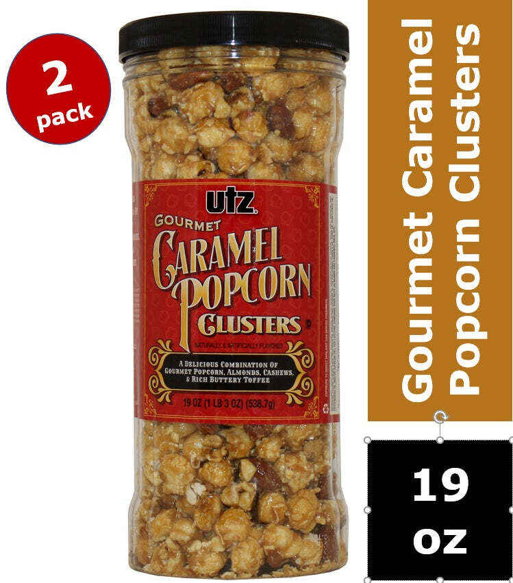 Utz Gourmet Caramel Popcorn Clusters – Utz Quality Foods