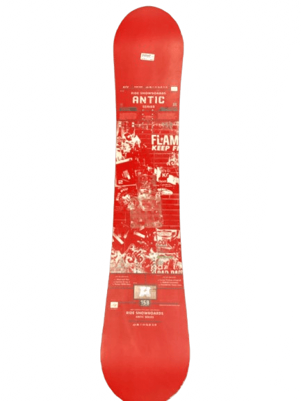 Used Burton CUSTOM 158 Mens Snowboard Only White 158 cm