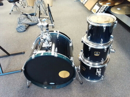 Used Yamaha STAGE CUSTOM ADVANTAGE Drum Kits Blue 41116 S000037941