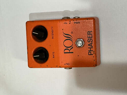 Used Ross PHASER Vintage Guitar Effects Pedal