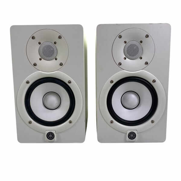 Used Yamaha HS8 WHITE Speaker Cabinets Studio Monitors