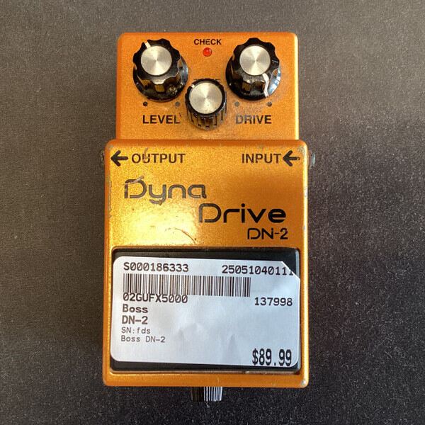 Used EBS FUZZMO Distortion Pedal