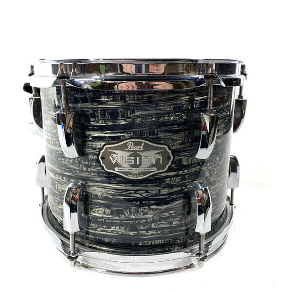 Used Pearl VISION 12X9 BLACK STRATA Rack Tom Black 12