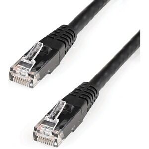 50-ft. Black Box GigaBase 3 CAT5e 350-MHz Lockable Patch Cable First End: 1 x RJ-45 Male Network UTP Yellow - 50 ft Category 5e Network Cable for Network Device Second End: 1 x RJ-45 15.2-m 