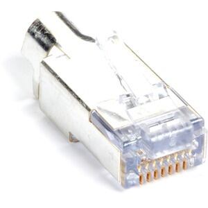 Black Box Network Services Shielded Cat5e Ez-rj45 Modular Plugs 100-pack 