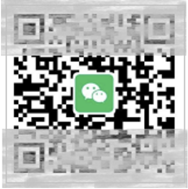   Captura de tela da Figura 5. Código QR falsificando o logotipo do WeChat.