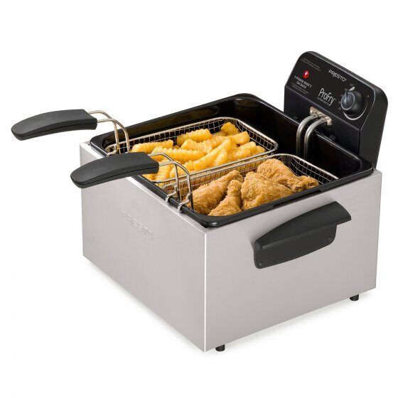  Presto 05450 DualDaddy Electric Deep Fryer: Fry Daddy: Home &  Kitchen